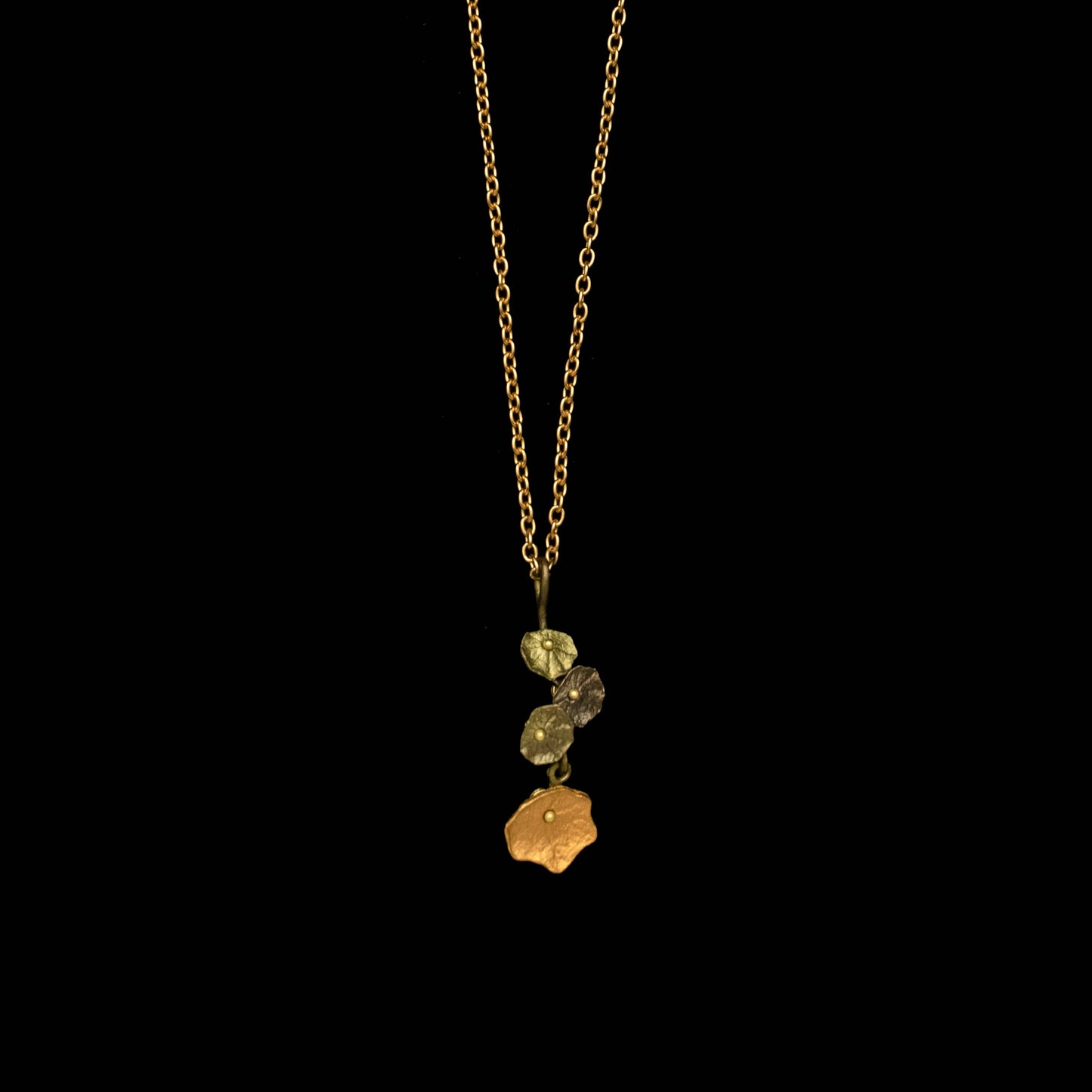 Nasturtium Petite Pendant - 16" Adj.