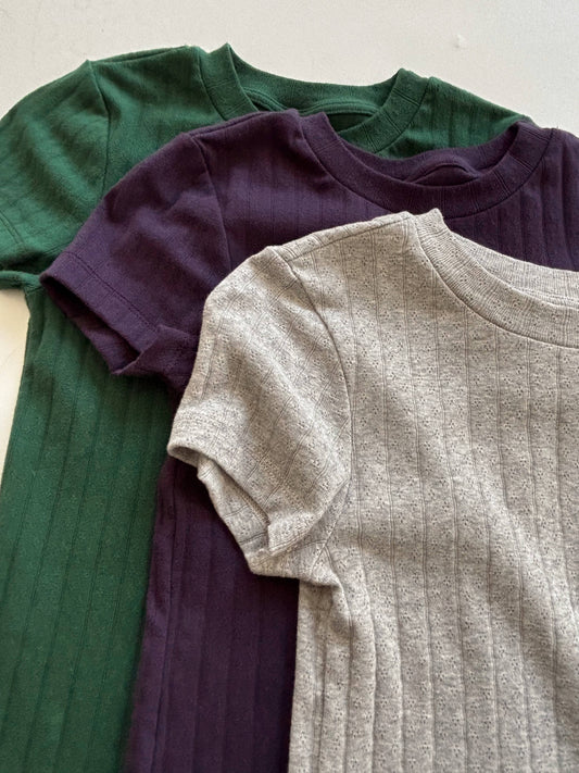 Jacquard Organic Bebe Tee