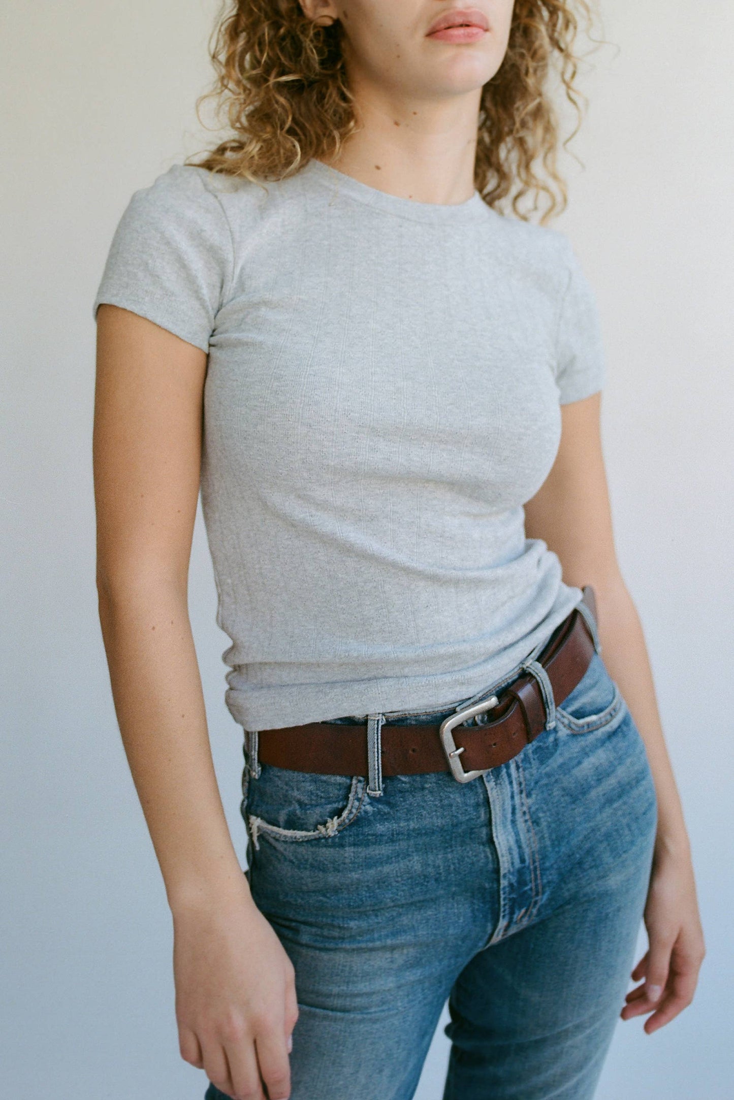 Jacquard Organic Bebe Tee