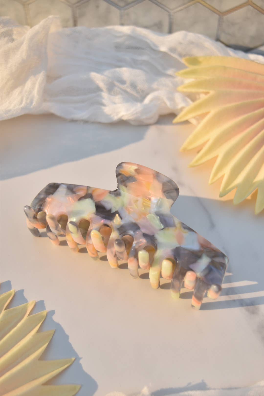 Rectangle All Acetate Claws- Extra Large Hair Clips Claws