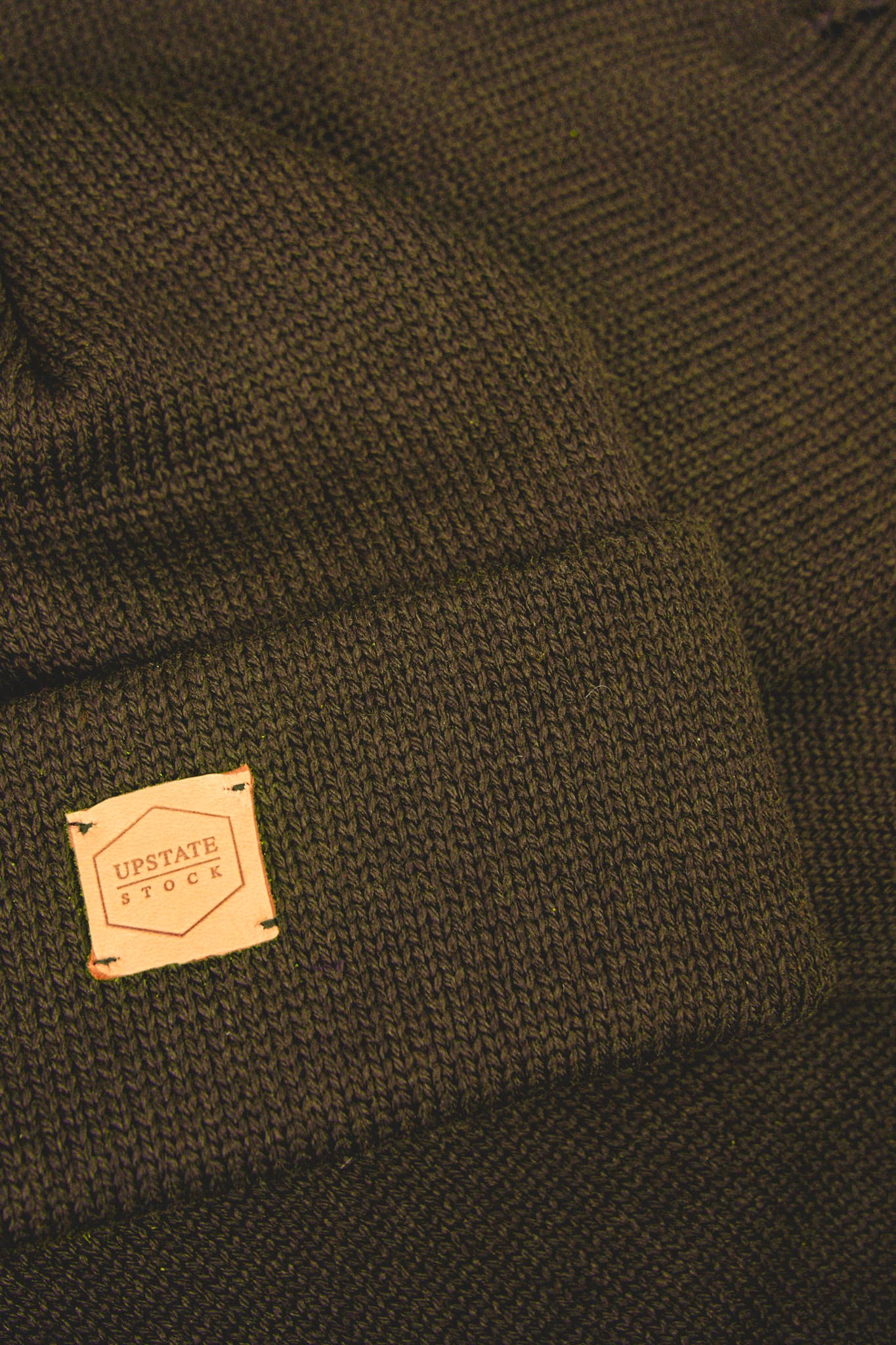 Moss Merino Wool Beanie