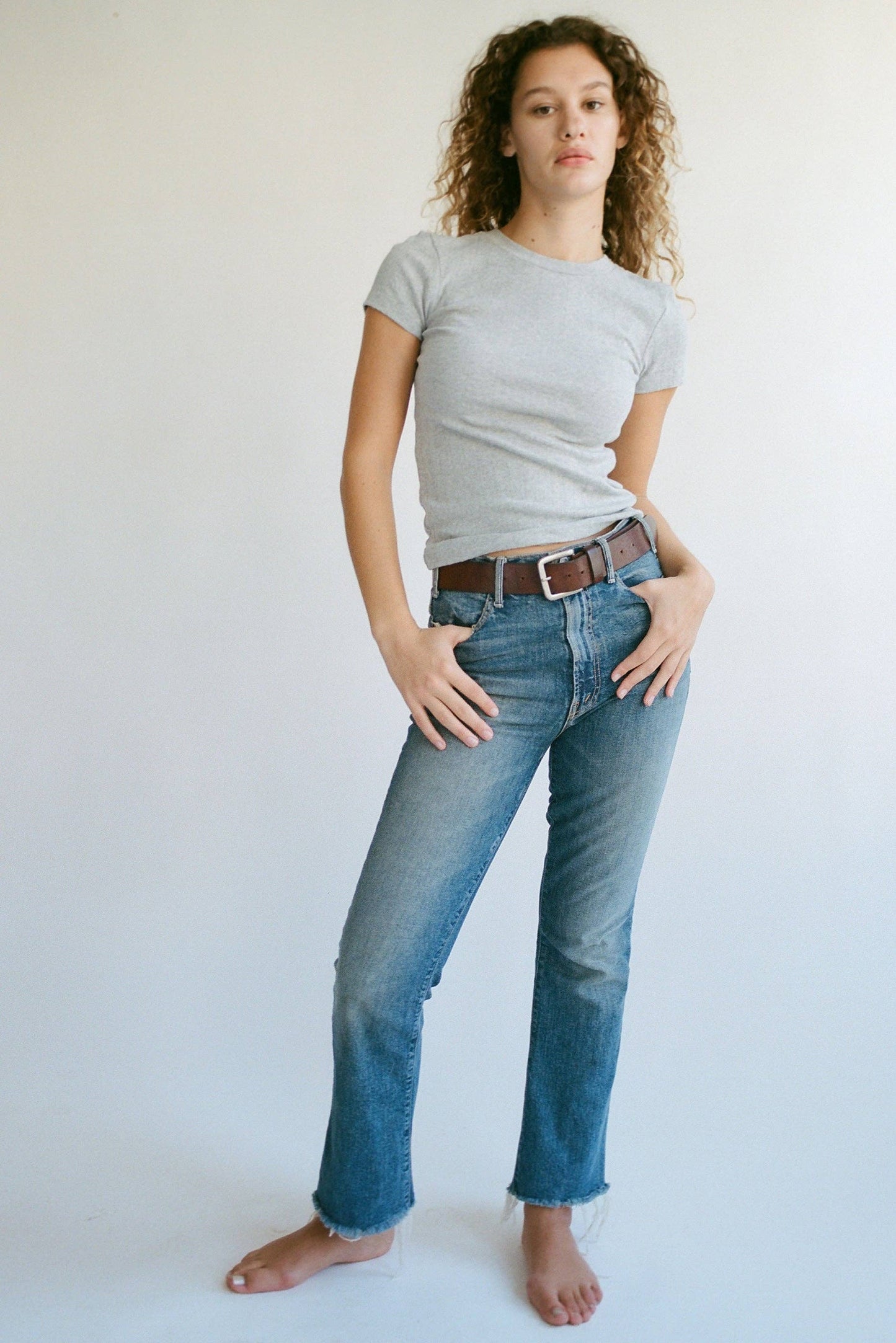Jacquard Organic Bebe Tee