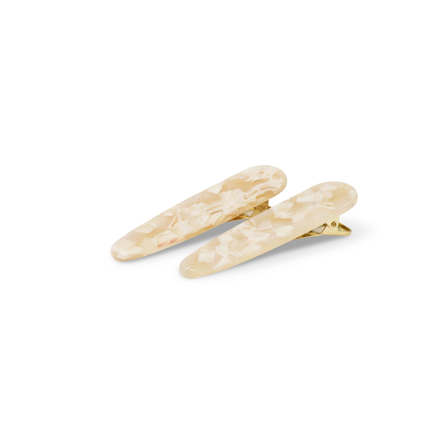 Waterdrop Hair Clip Set 2 Pack Acetate Resin Alligator Clips
