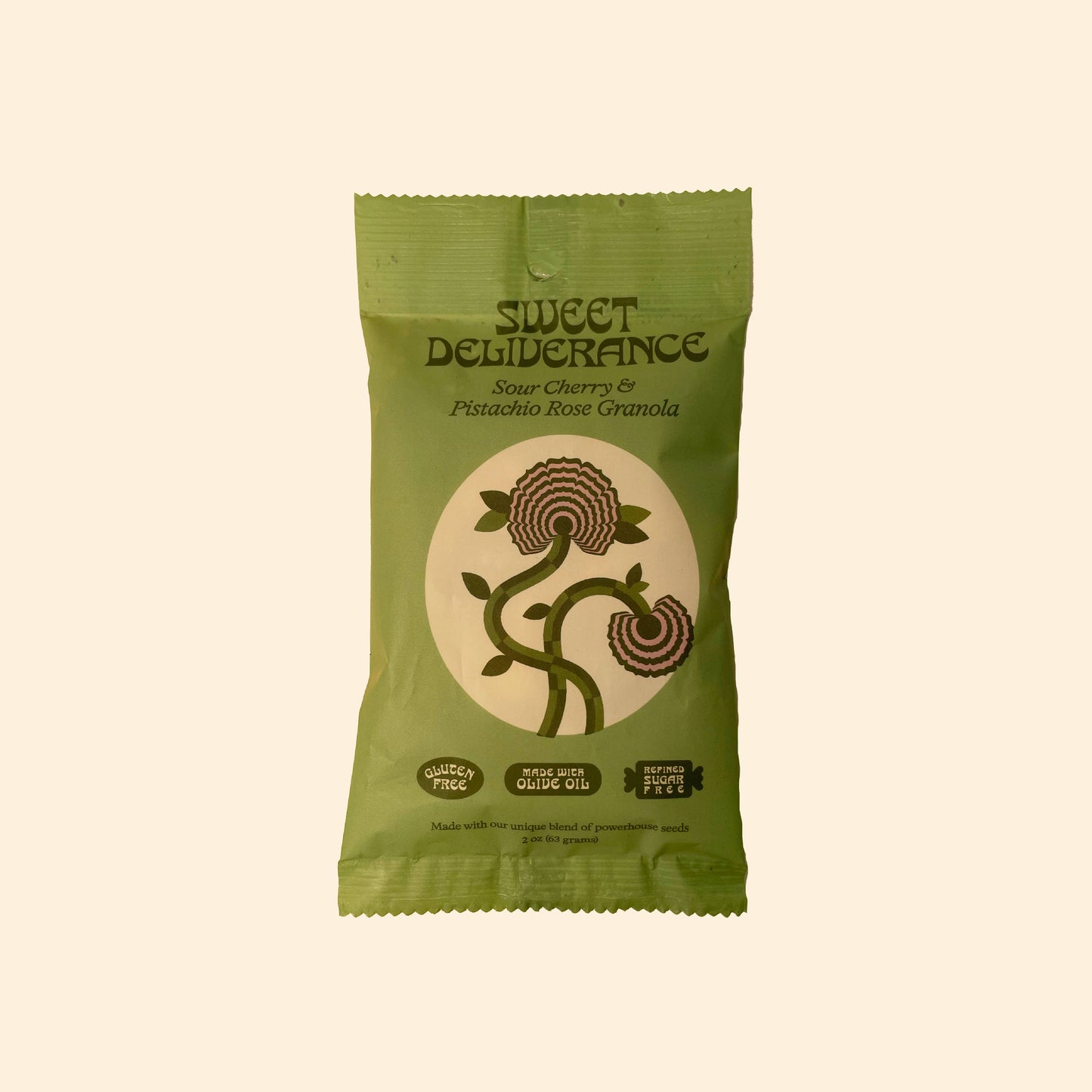 Sour Cherry & Pistachio Rose Granola Snack Pack