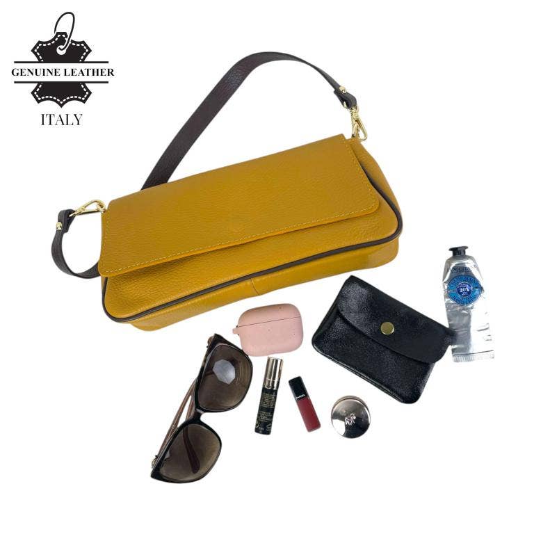 Italian Leather Crossbody Bag for Women with High Quality