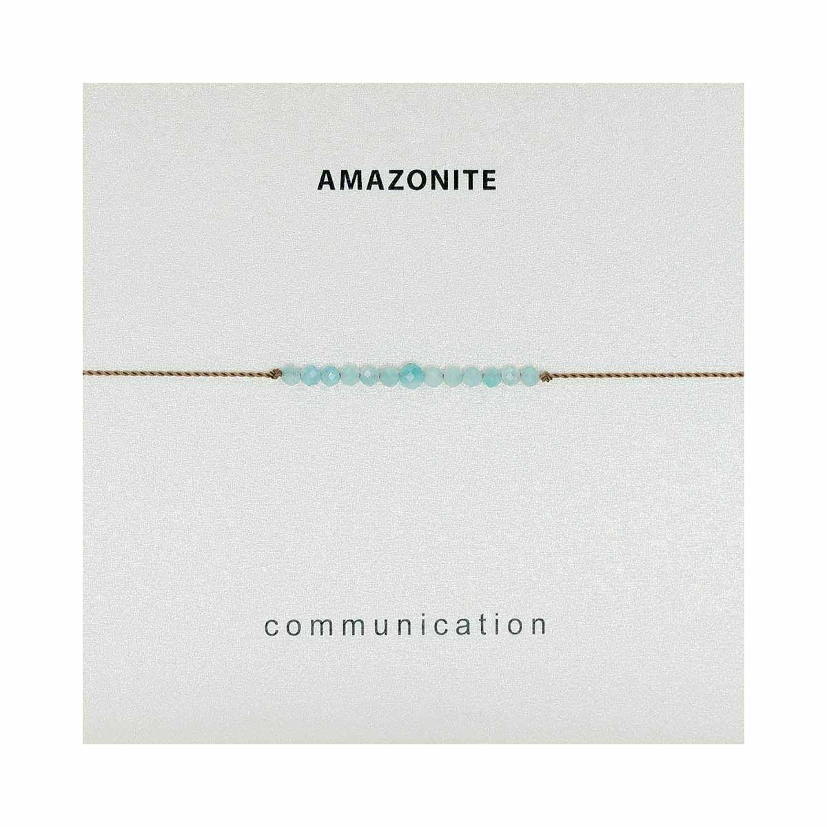 Amazonite Bracelet- Communication