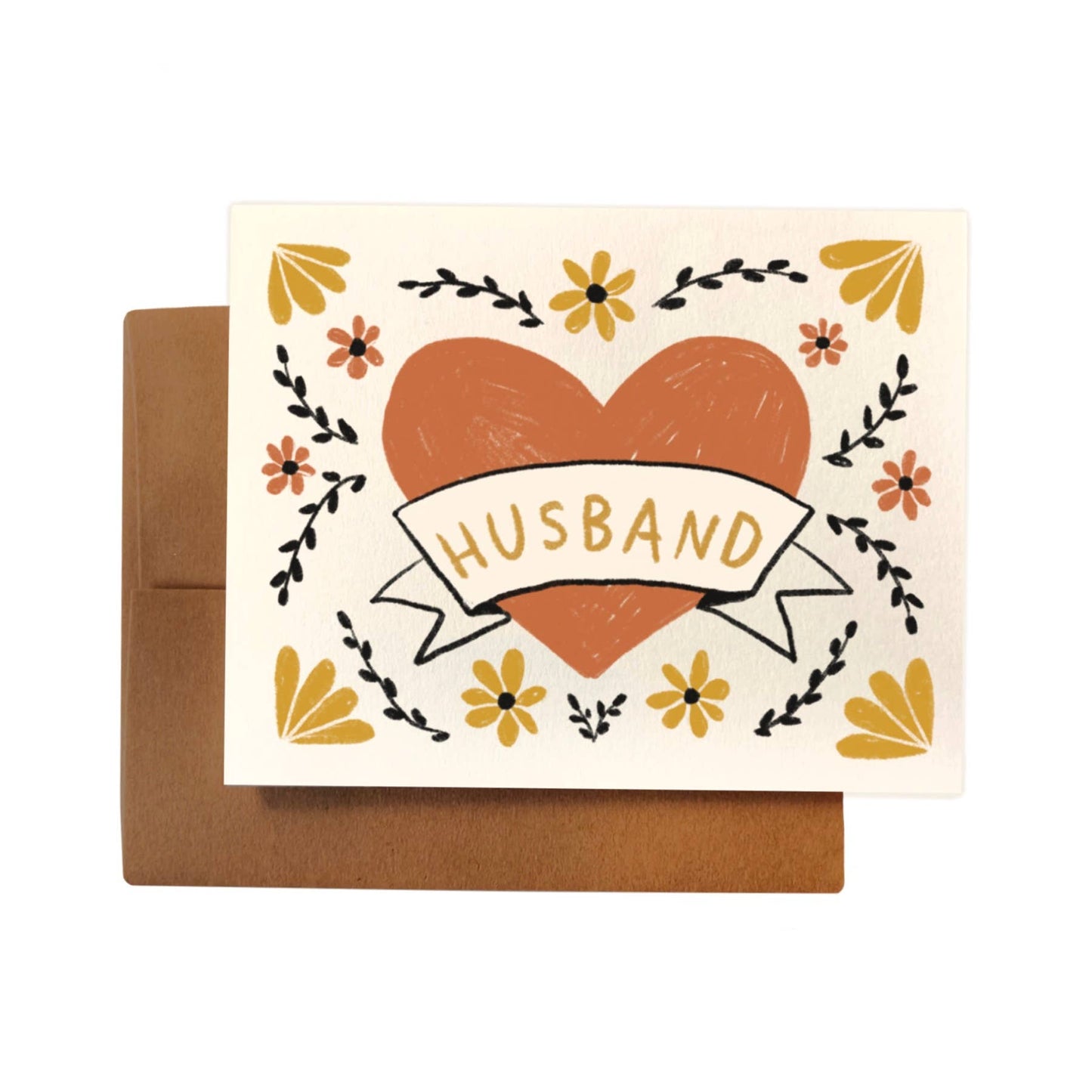 HUSBAND ~ CLASSIC HEART Card