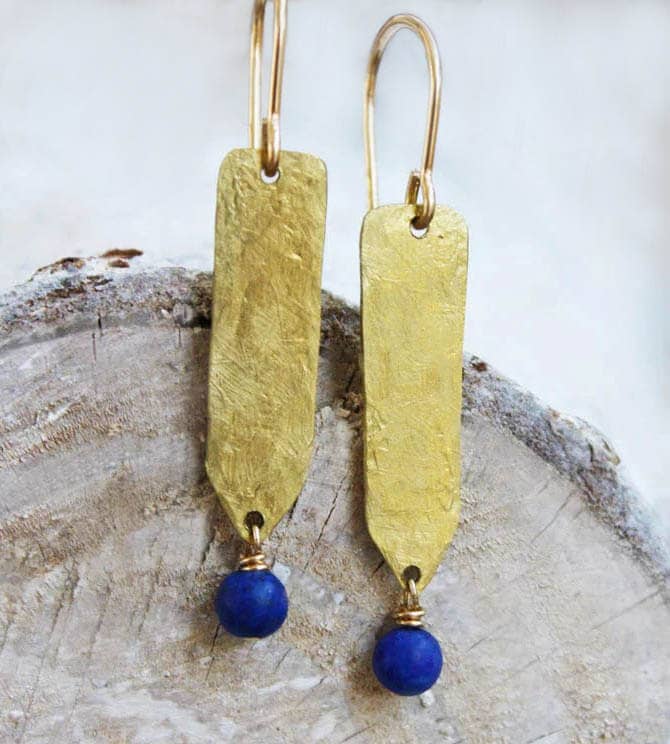 Lapis Earrings