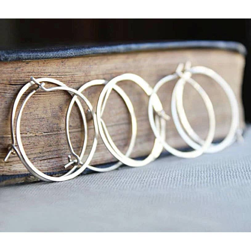 Sterling Silver Hoops | SSH