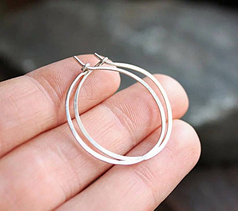 Sterling Silver Hoops | SSH