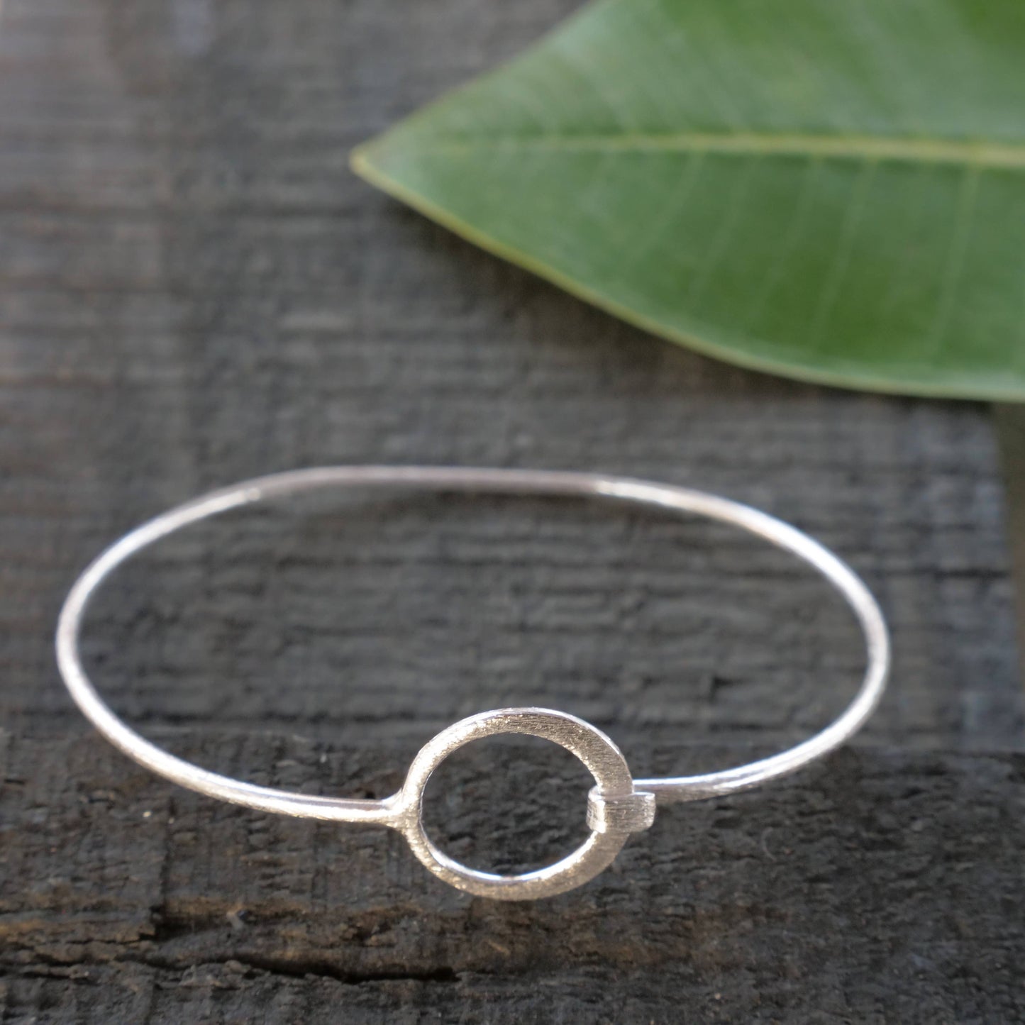 Sterling Siver Circle Bracelet
