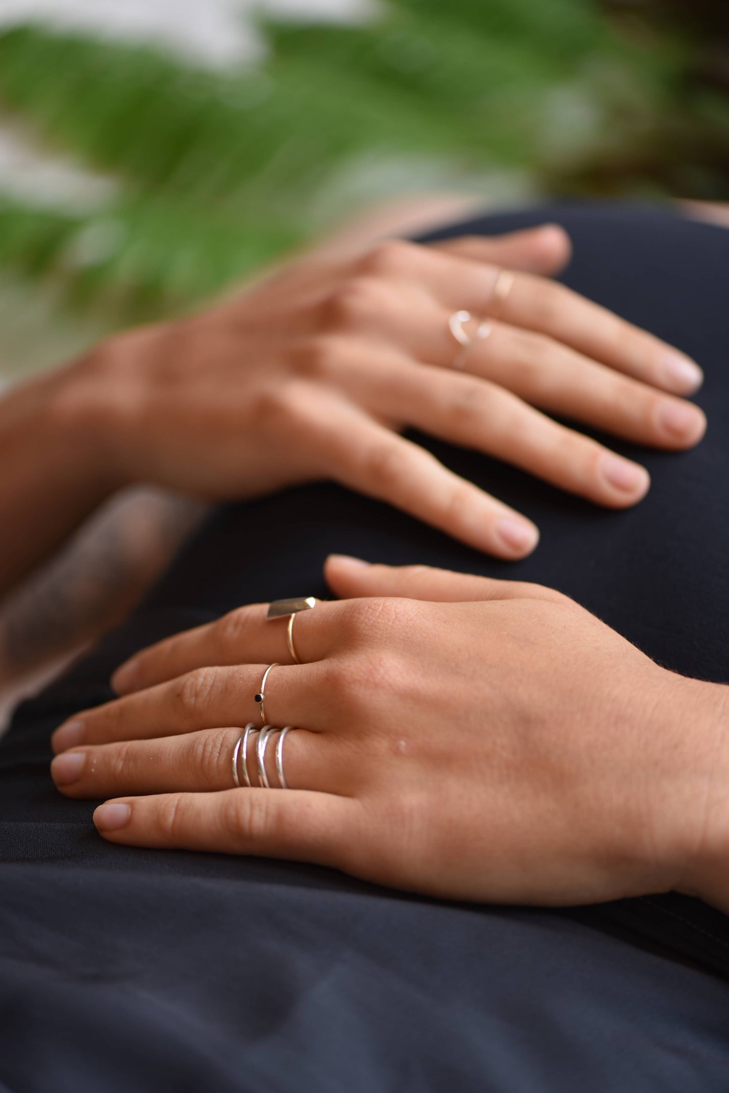 Elegant Continuous Wrap Band Ring