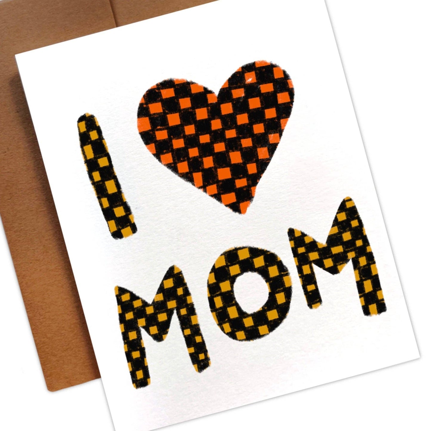 I HEART MOM Card