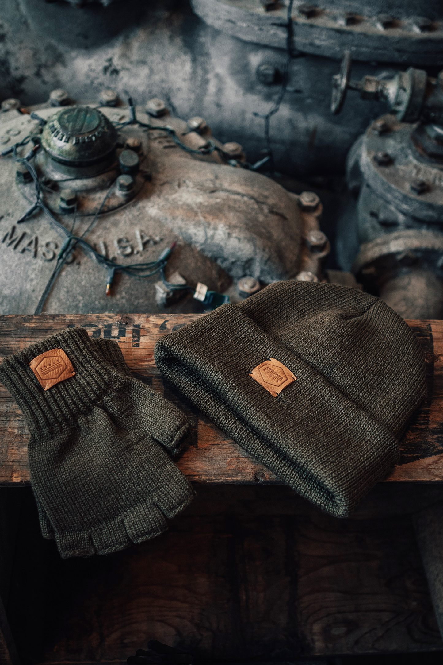 Moss Merino Wool Beanie