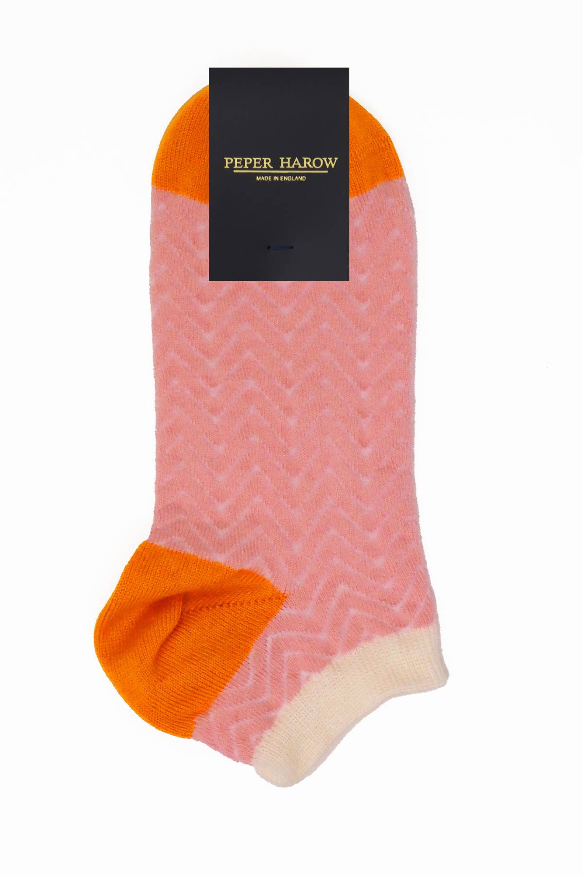 Zigzag Women's Cotton Trainer Socks