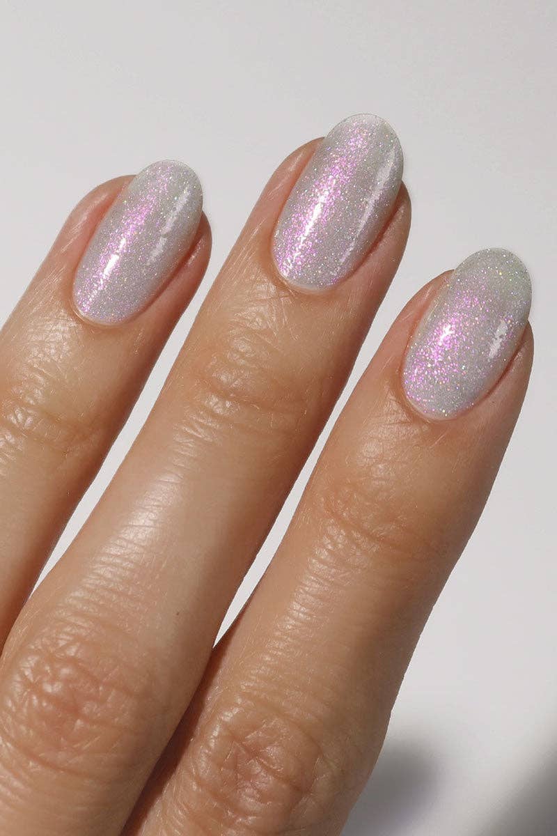 Serendipity | White Shimmergraphic™ Nail Polish