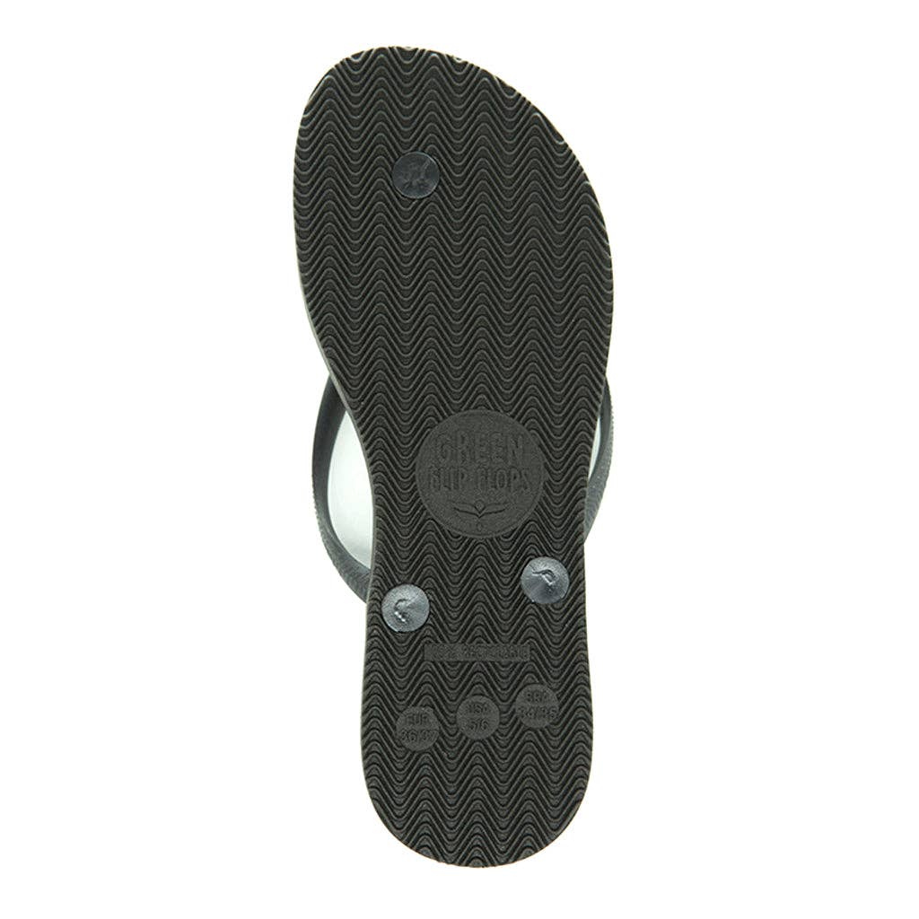 Sustainable Flip Flops Recycled | All Black