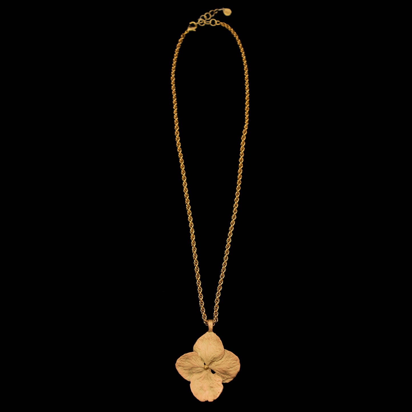 Hydrangea Pendant - 18" Adj.