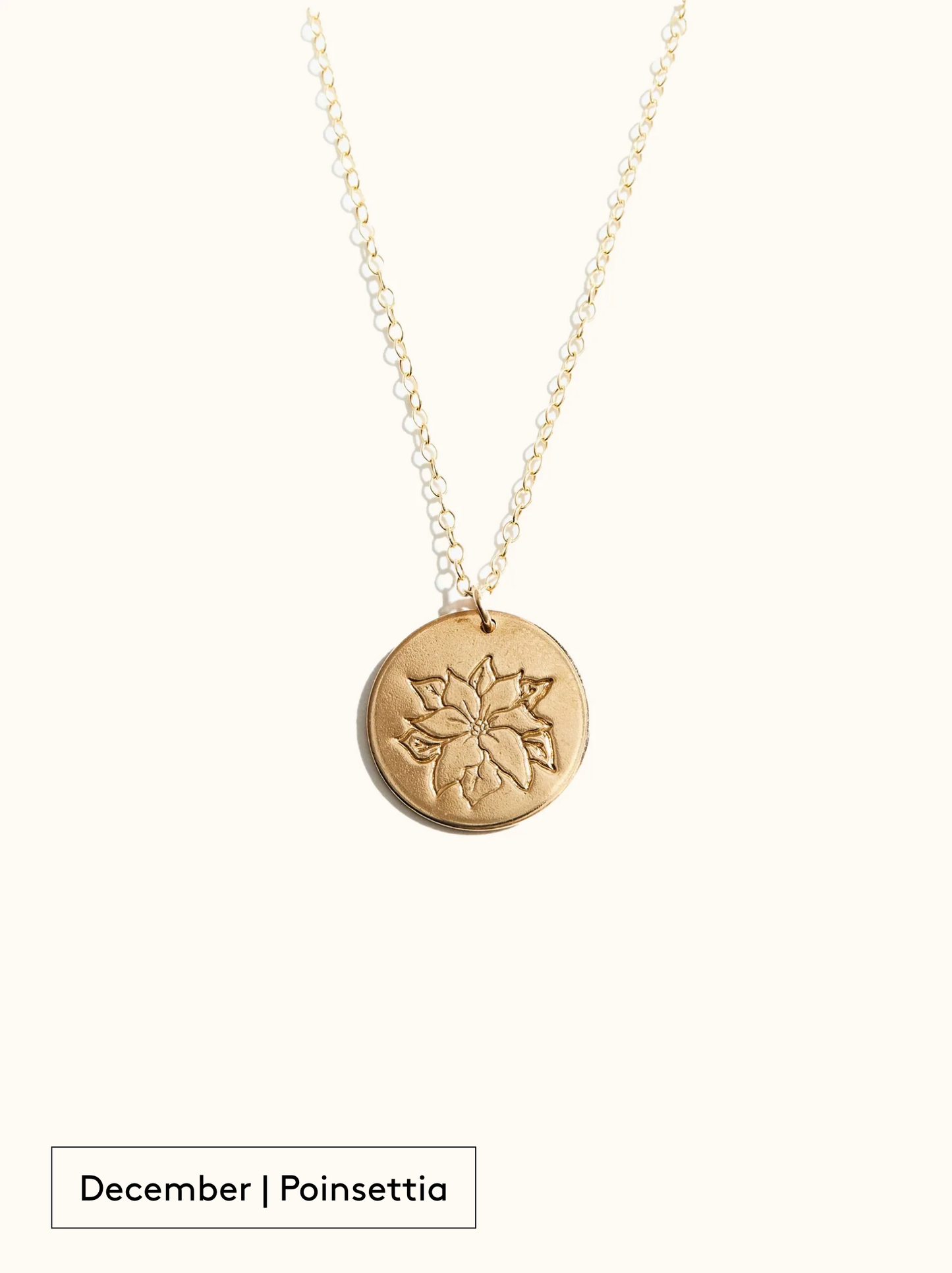 Bloom Birth Month Necklace | 14k Gold-filled