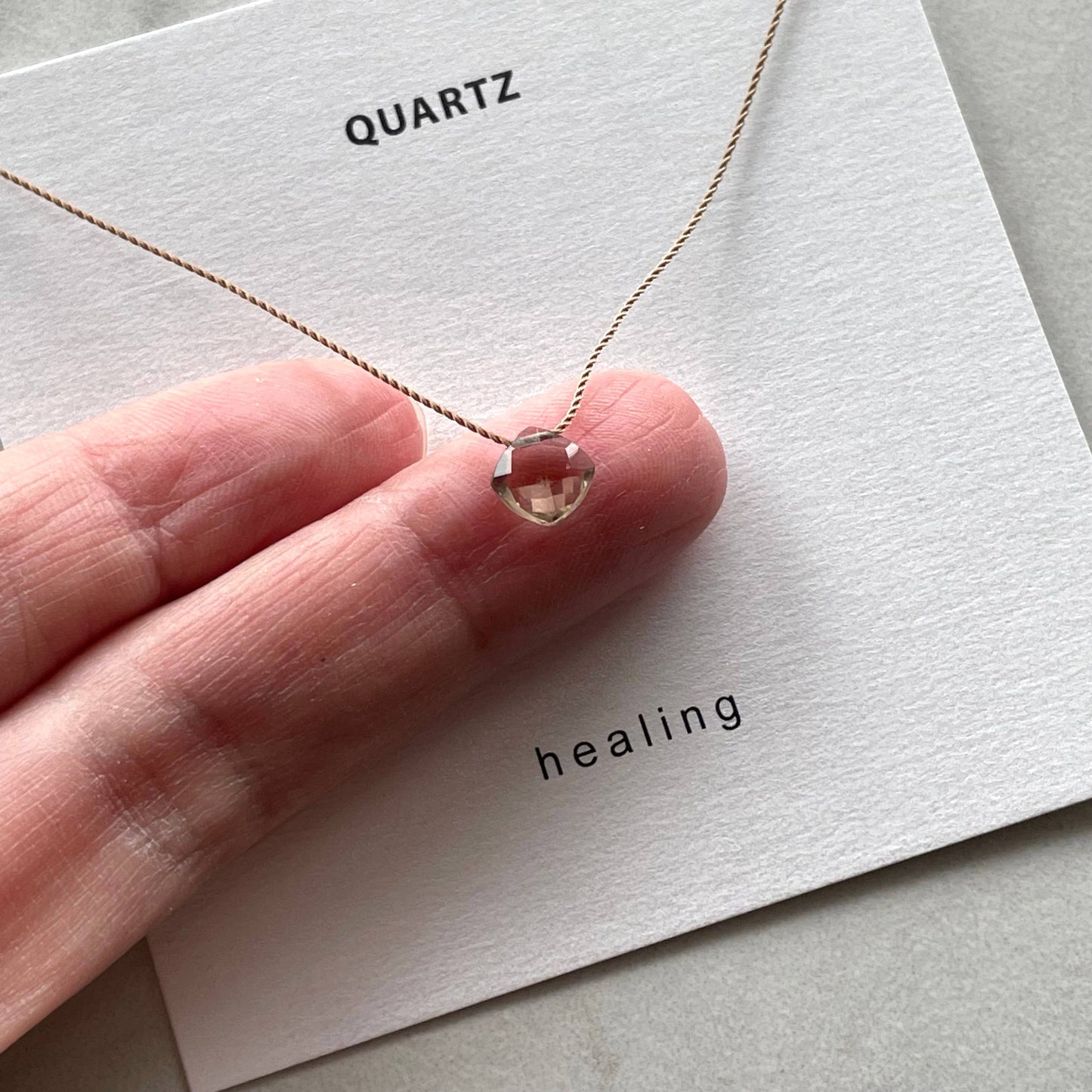Smoky Quartz Healing Necklace