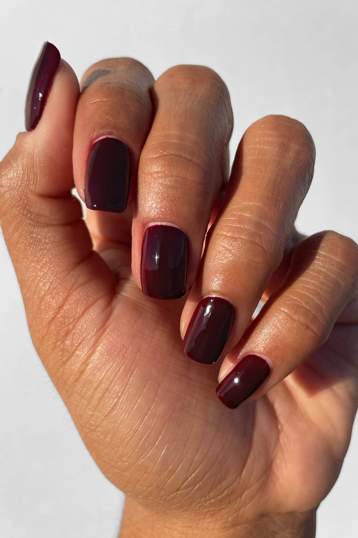 Empire State of Mind | Oxblood Red Crème Nail Polish