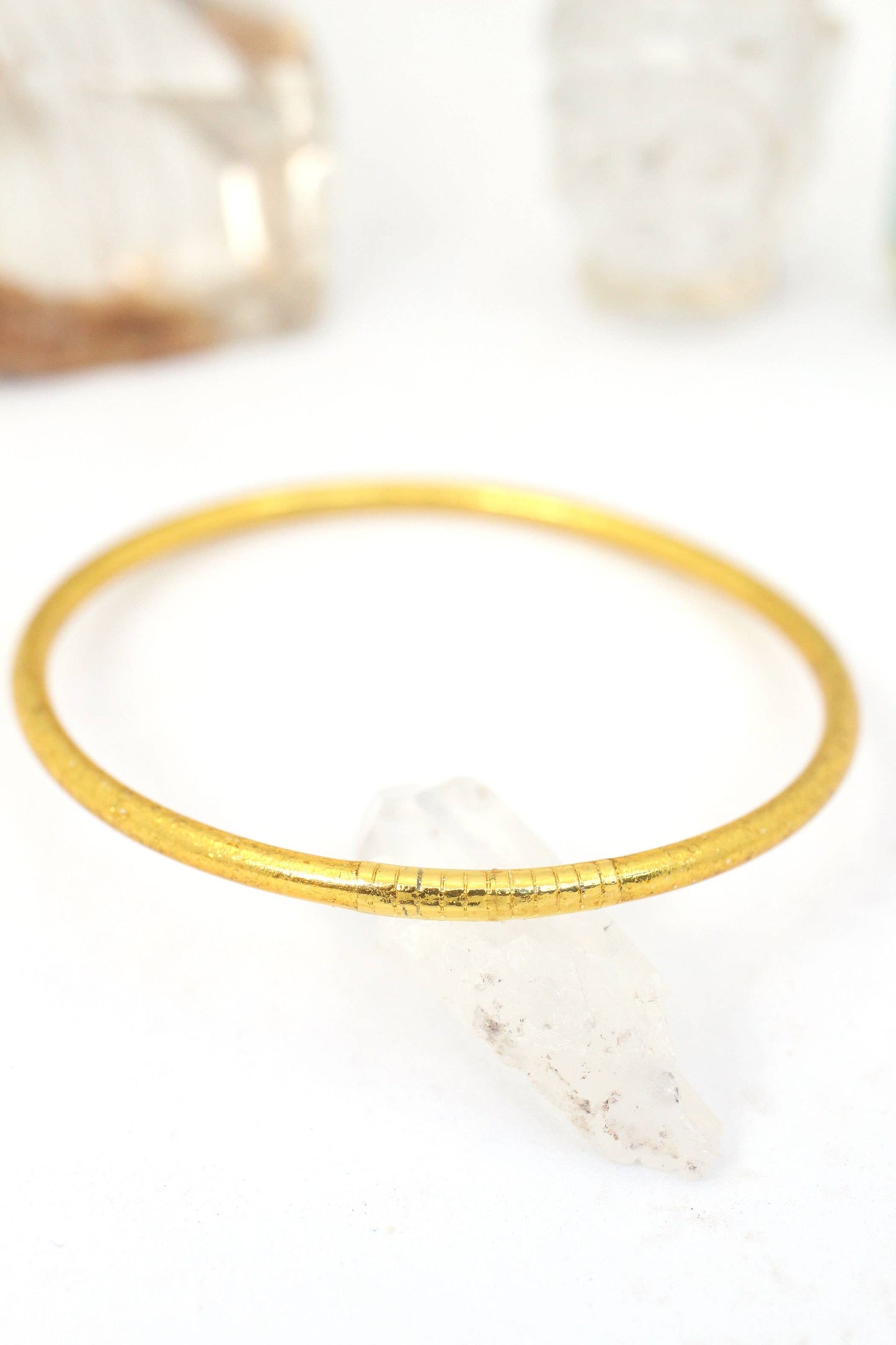 Thin Buddha Temple Bracelets, Assorted Metals
