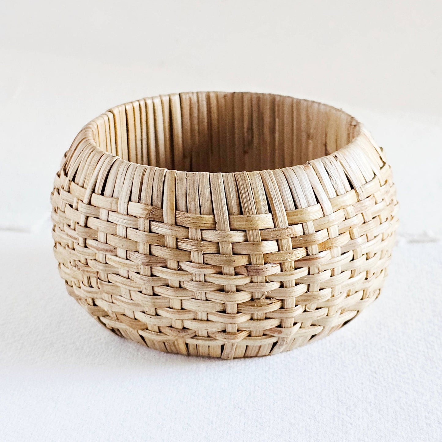 Rattan Cane Bangle Bracelet Set #BX42