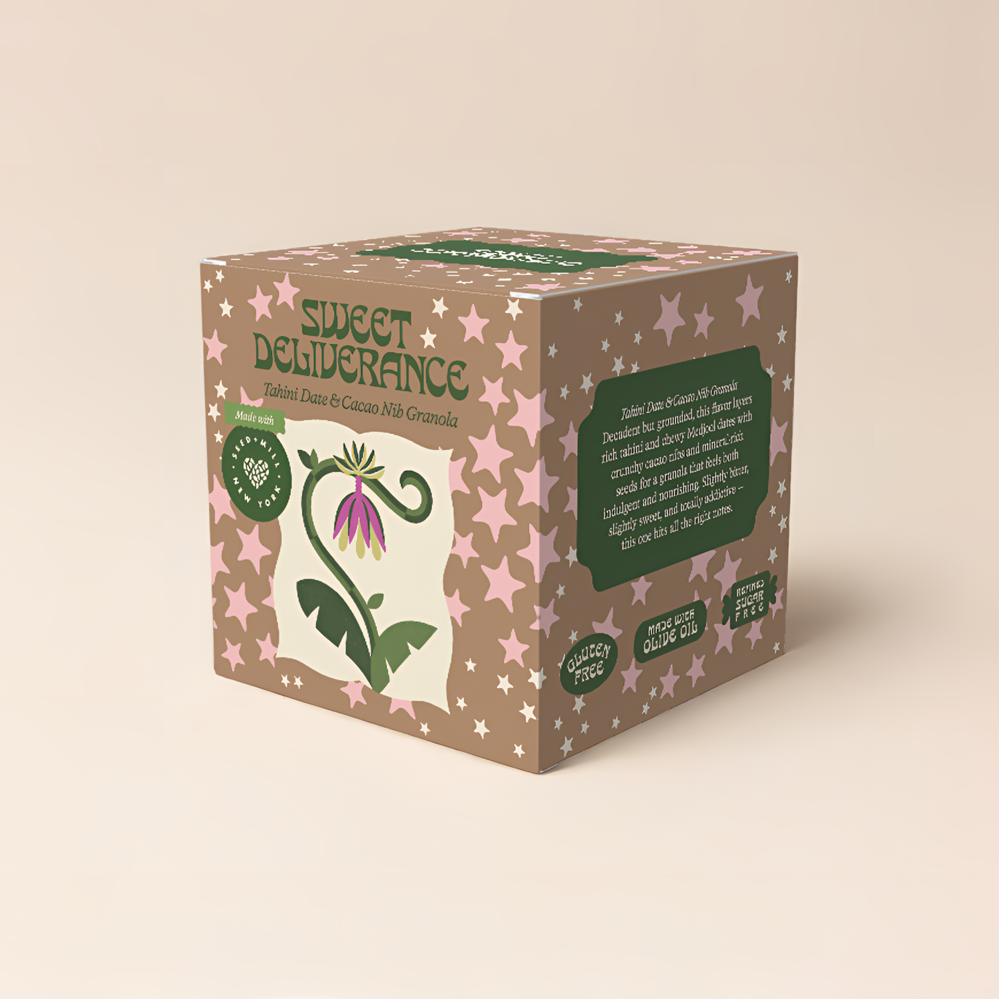 Tahini Date & Banana Cacao Nib Granola: Holiday Gift Box