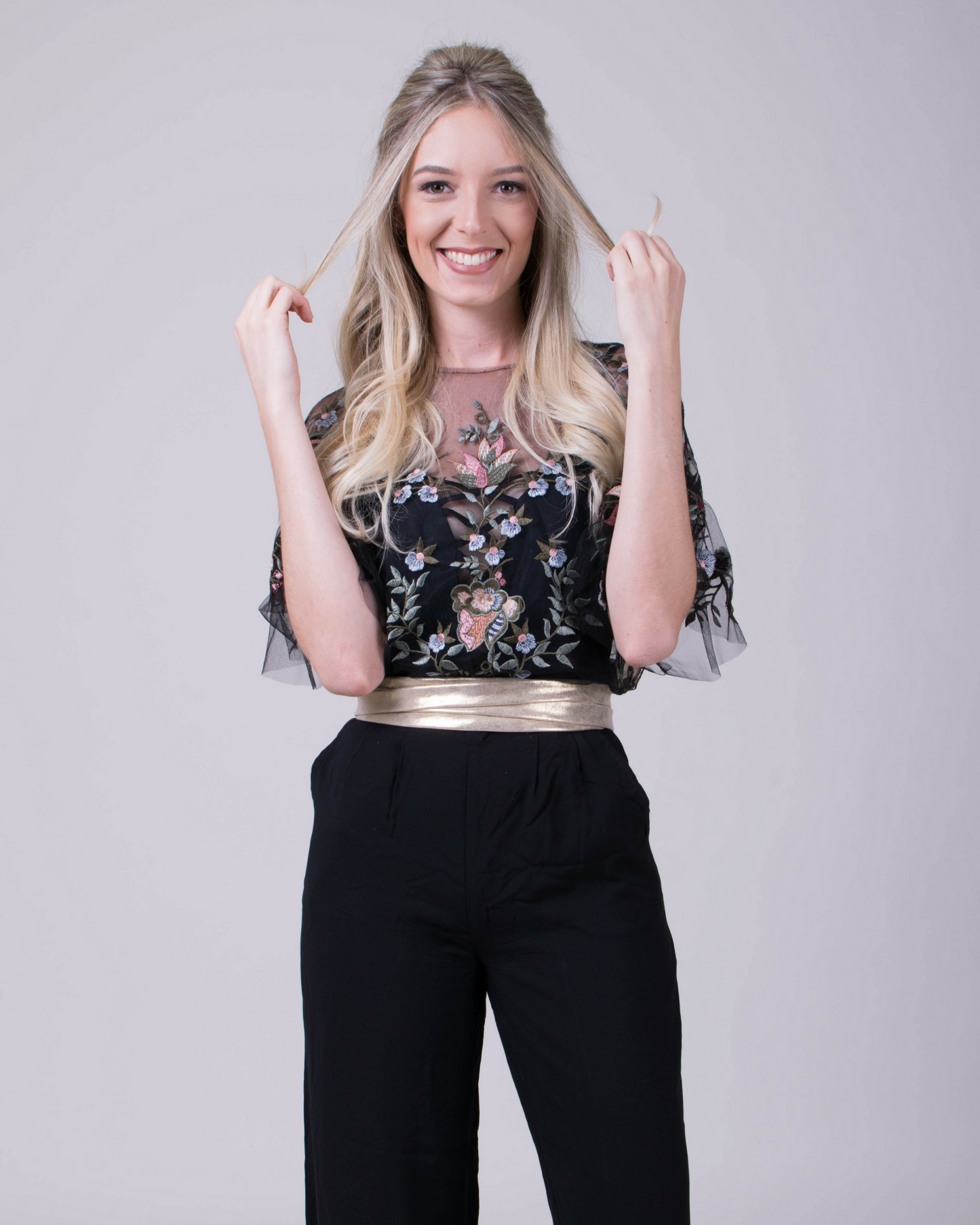 Midi Wrap Belt - Gold - OS