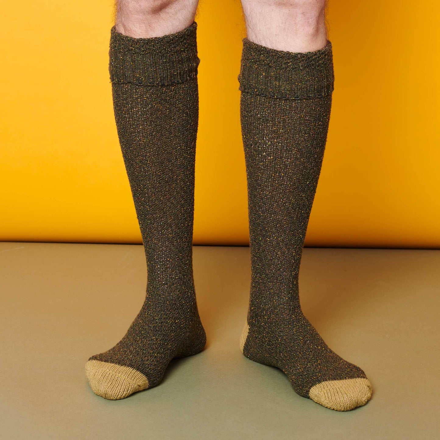 Unisex Recycled Silk Blend Knee Socks