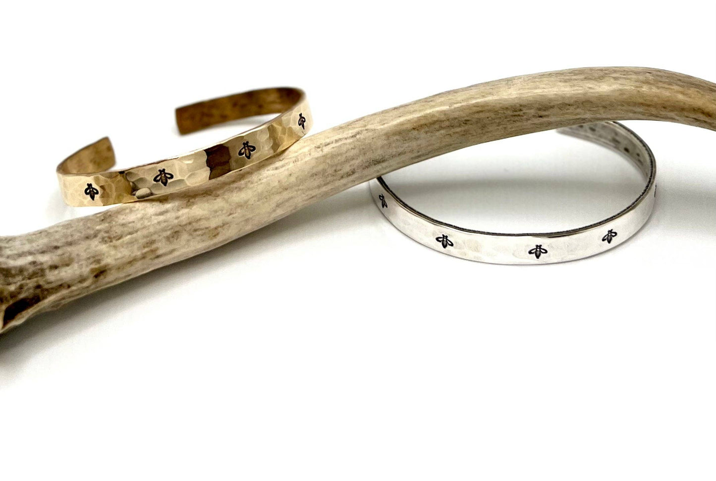 Handmade Honeybee Cuff