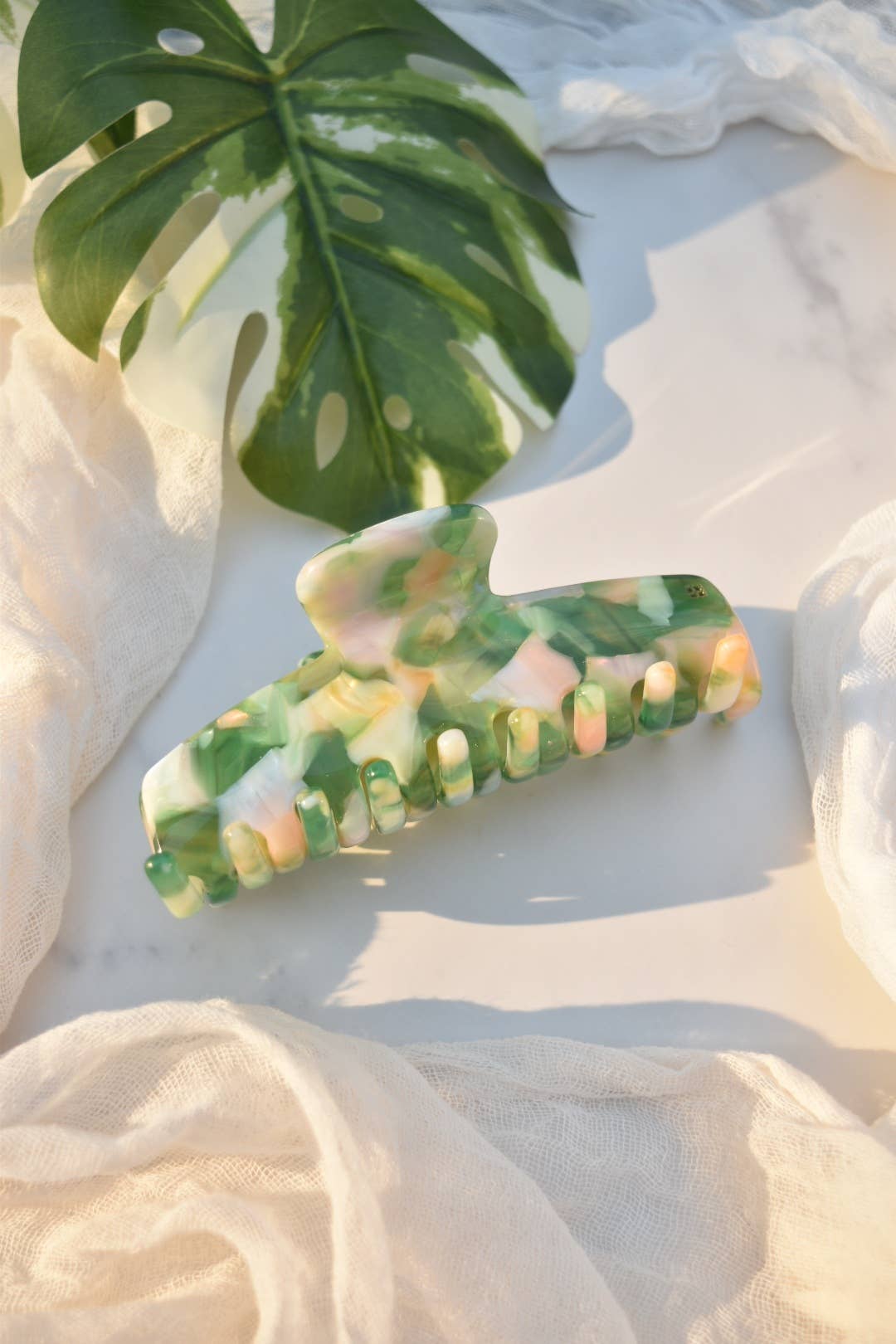Rectangle All Acetate Claws- Extra Large Hair Clips Claws