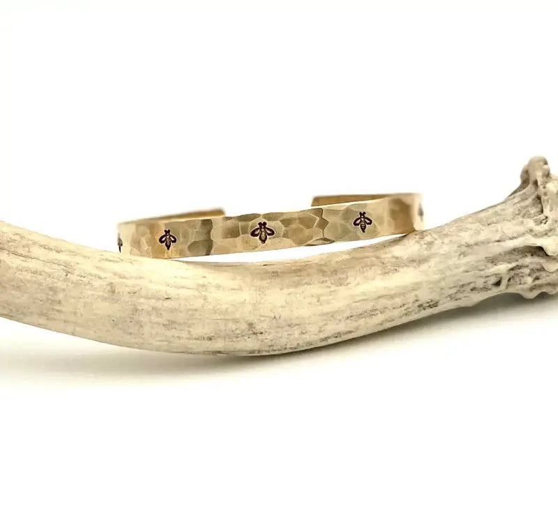 Handmade Honeybee Cuff