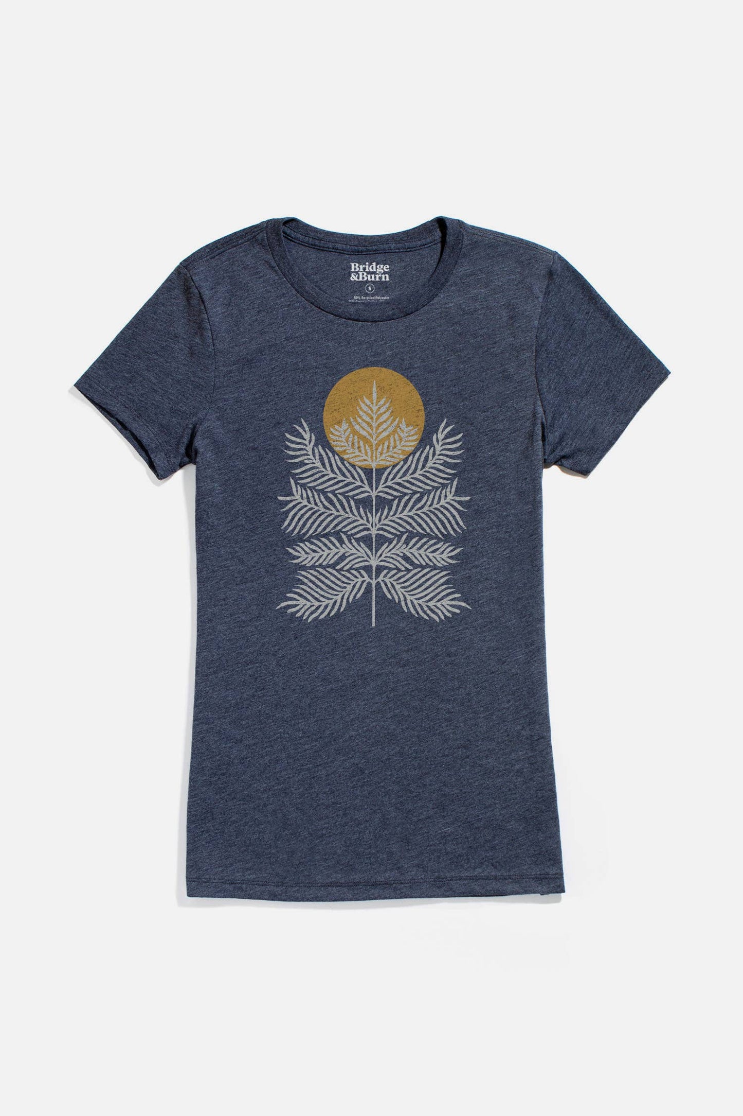 Peace In Plants Tee | Navy