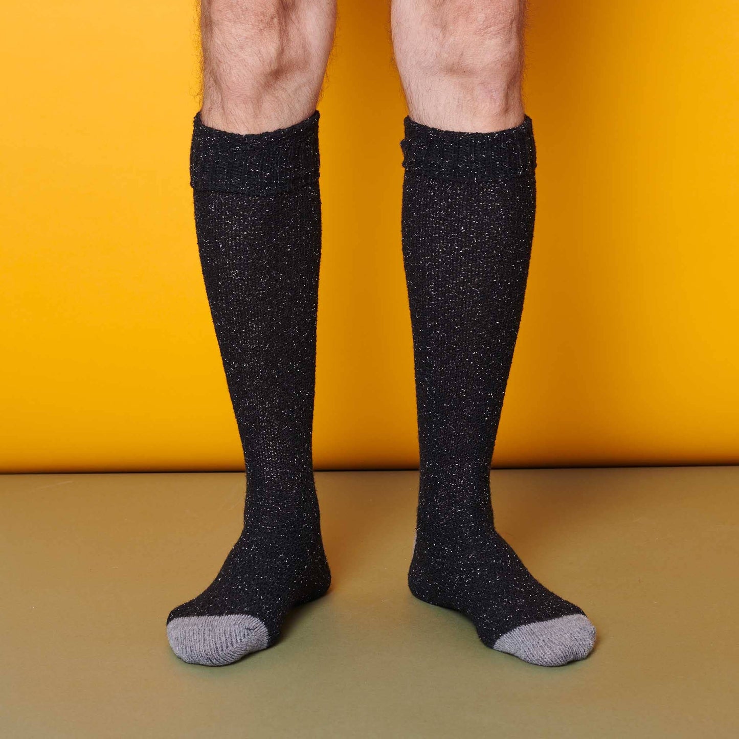 Unisex Recycled Silk Blend Knee Socks