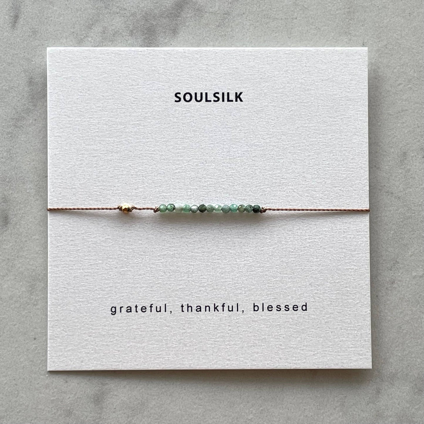 Emerald Bracelet