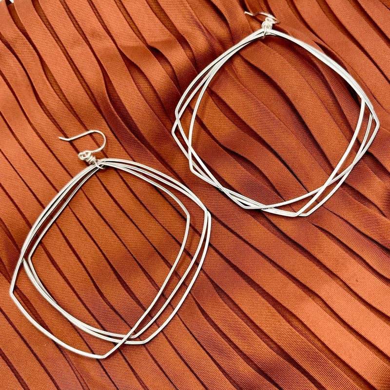Handmade Giza Hoop Earrings