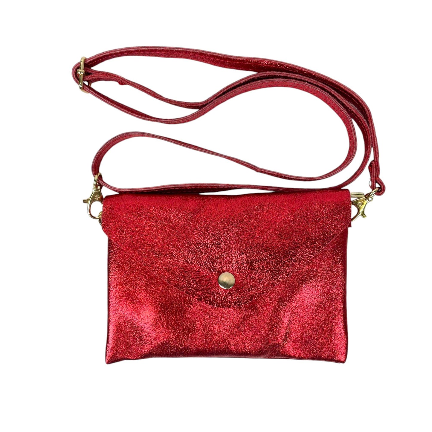 Women's Leather Bag with Brilliant Effect. Promo