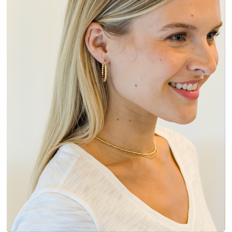 #W - 2mm 14k Gold Filled Waterproof Necklace
