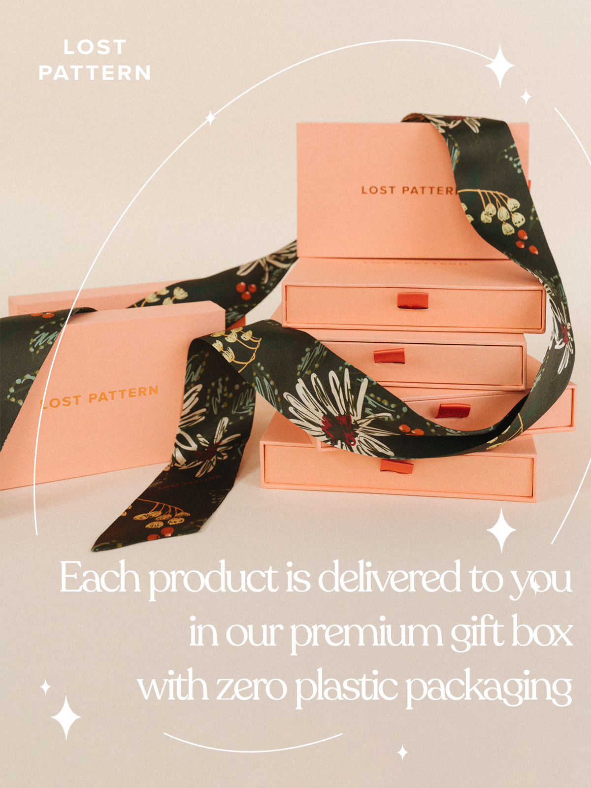 "Forest Charm" Silk Skinny Scarf - Moss Green