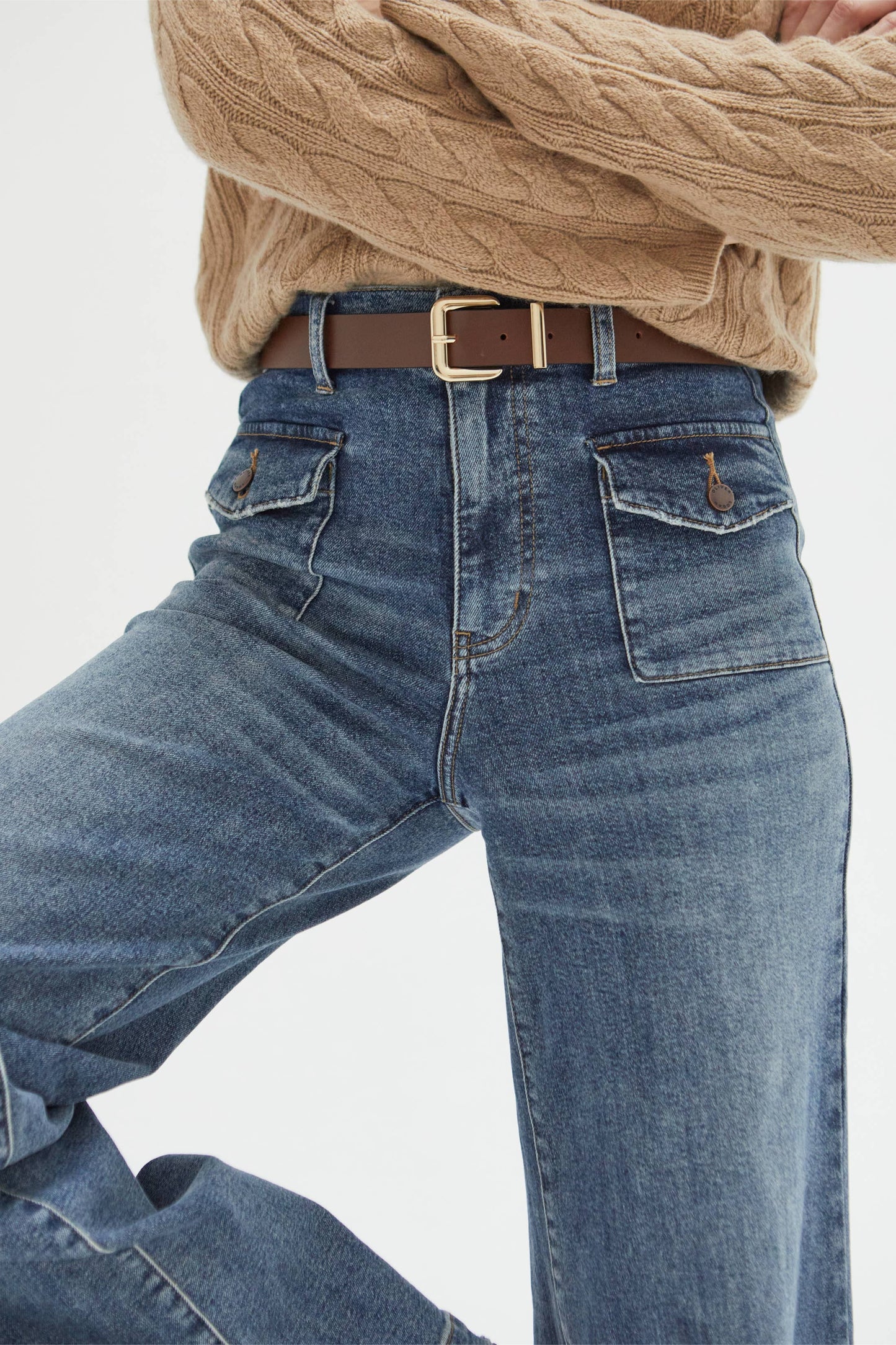 Campell High Rise Jean, Traditional Vintage Worn