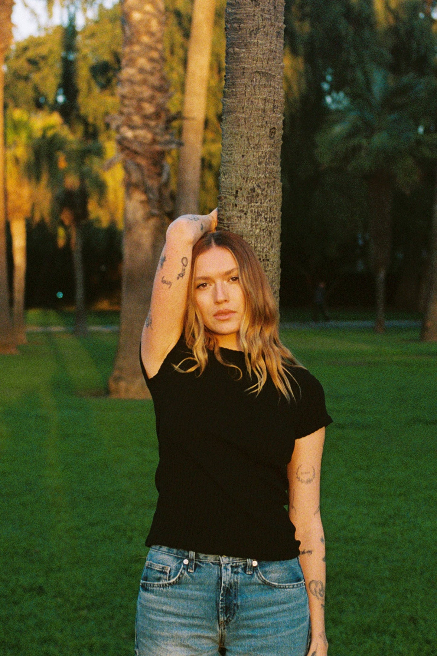 Pointelle Organic Tee