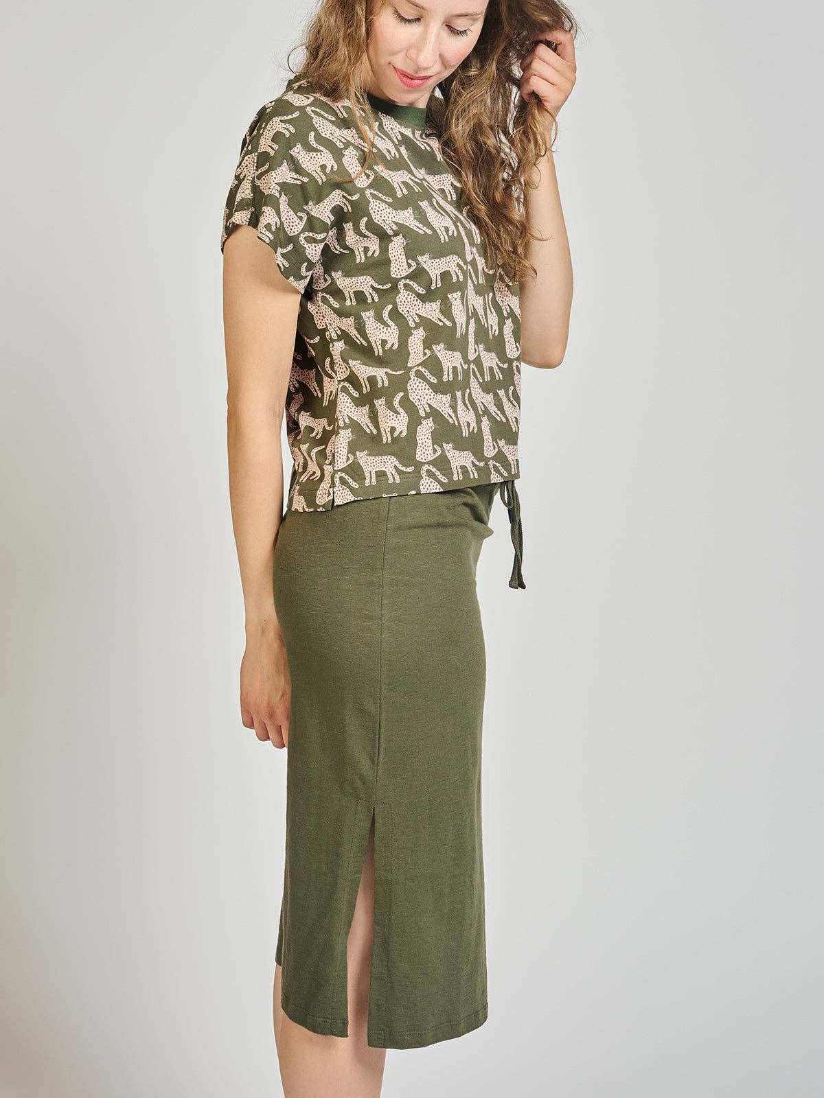 Isla Skirt Olive
