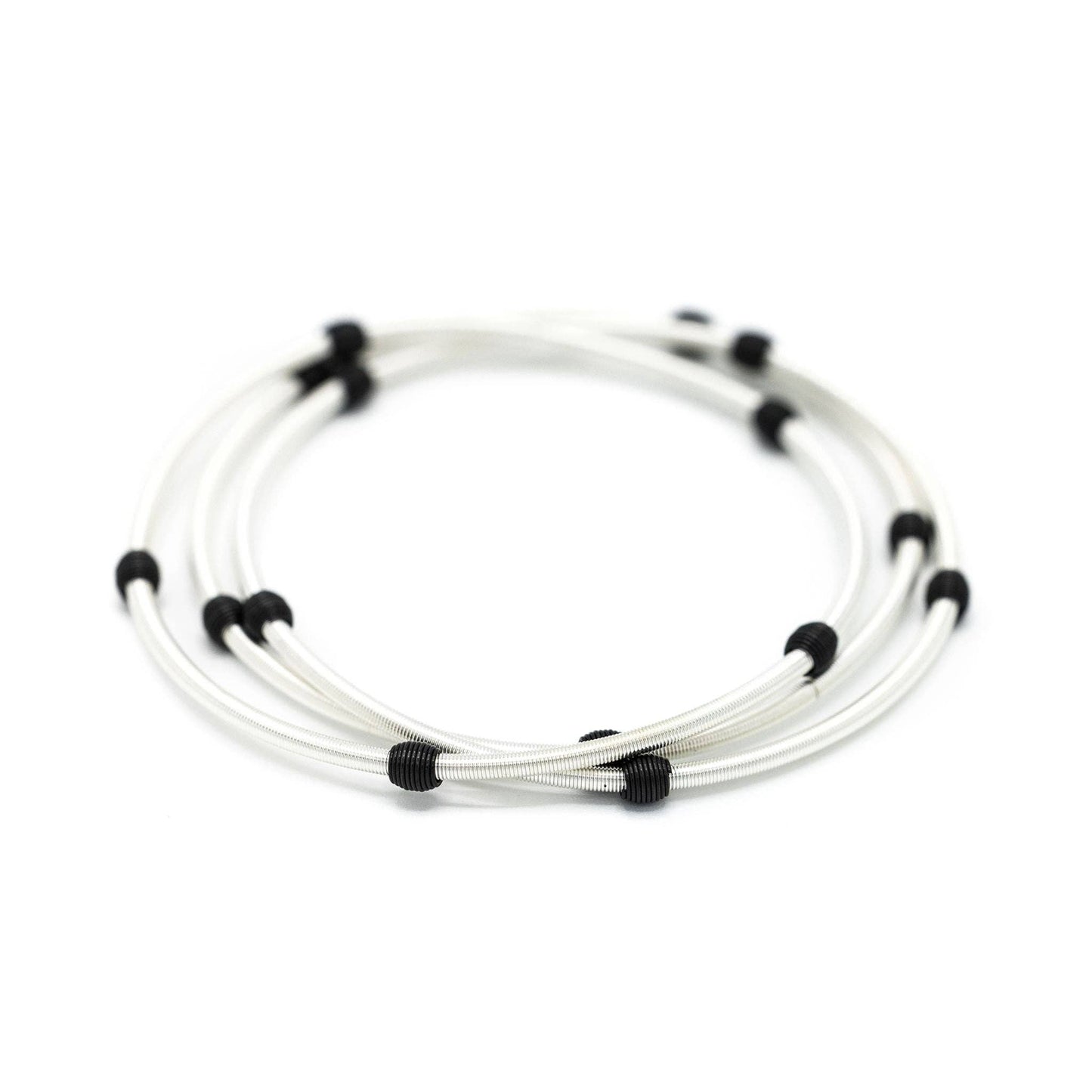 Sterling Beaded DIA Bracelets