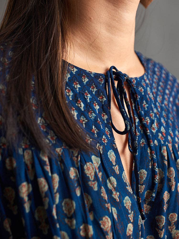 Adriana Dress | Midnight Floral Mix