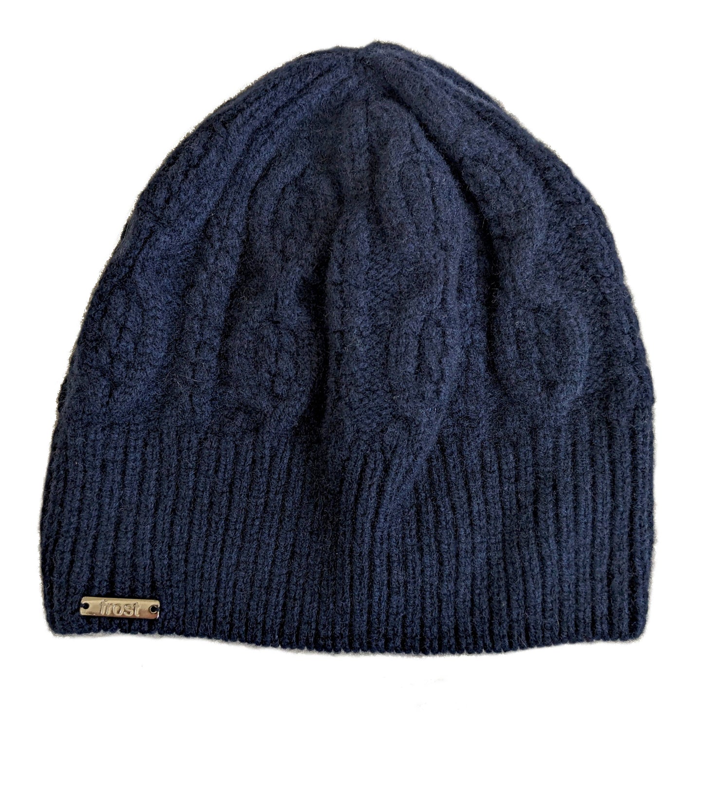 50% Cashmere 50% Merino Cable Knit Skully Beanie