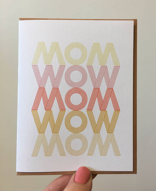 Wow Mom Card