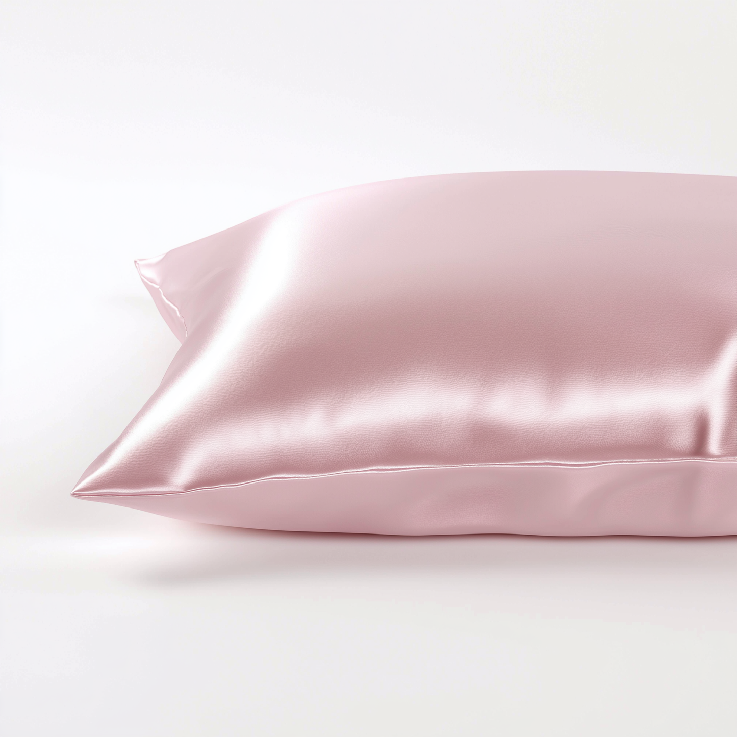 Queen Organic Silk Pillowcase - Pink