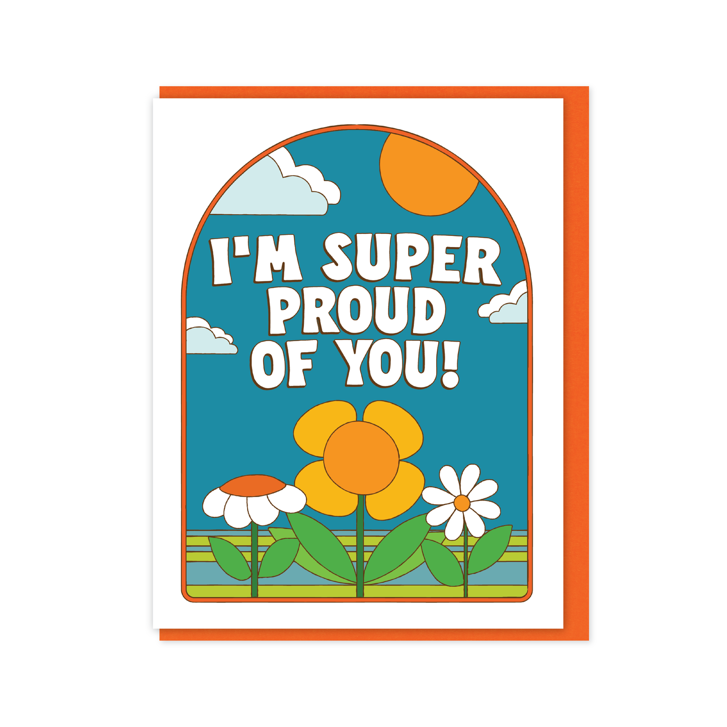 Super Proud Greeting Card