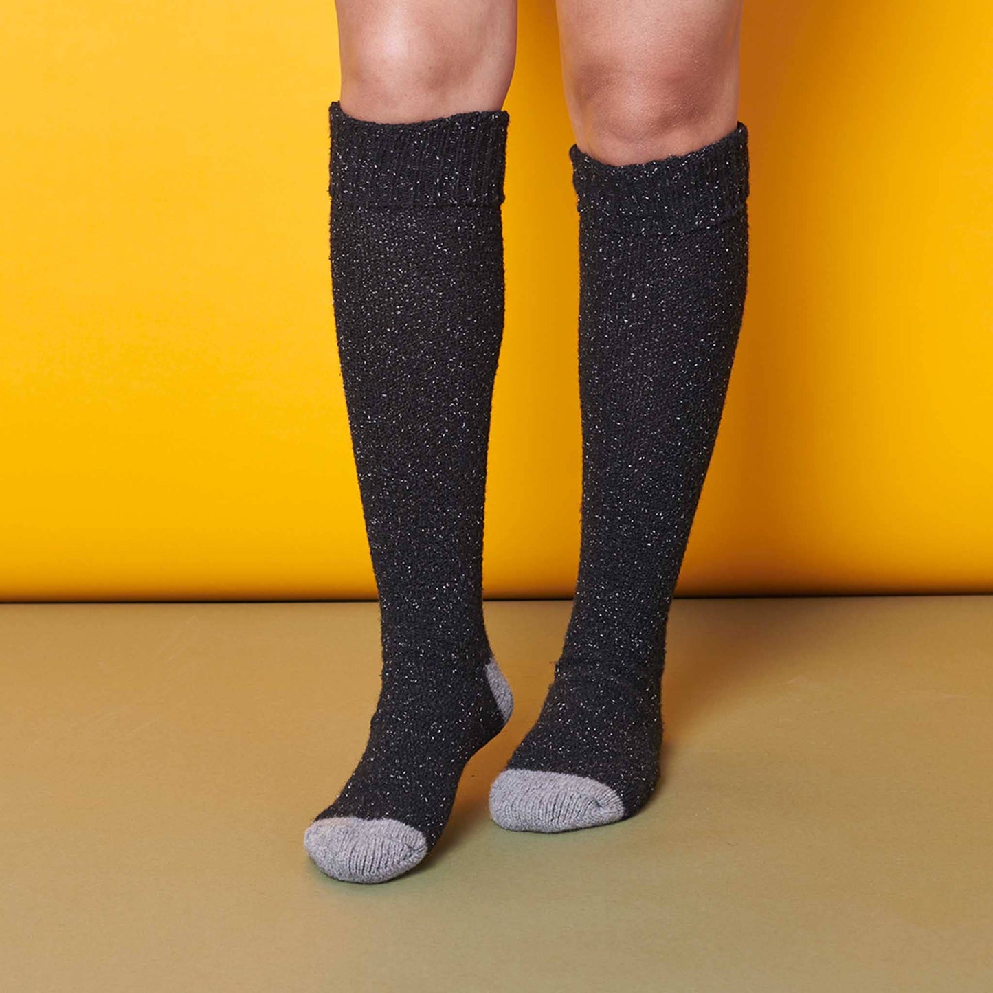 Unisex Recycled Silk Blend Knee Socks